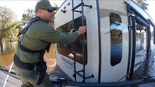 Water receding slowly in Hardee County; search and rescue continues