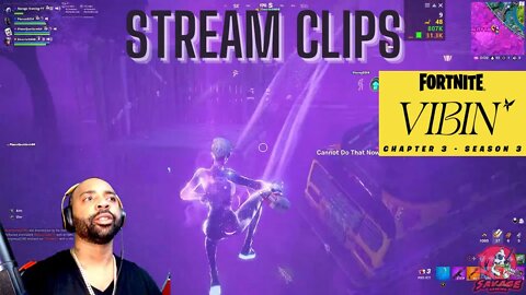 FORTNITE [LIVE] STREAM CLIPS CHAPTER 3 SEASON 3