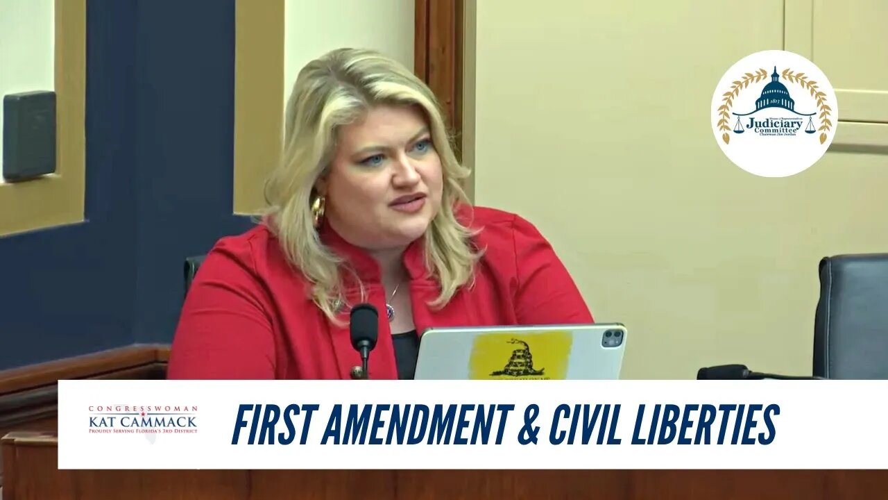 Rep. Cammack Questions Witnesses During FIRST Fed. Gov. Weaponization Hearing On The First Amendment