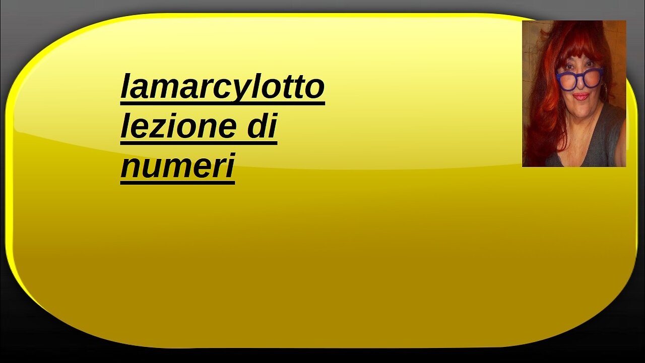 lezione di numeri