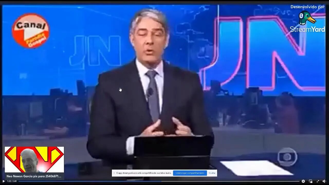 globo admite que o youtube tá botando ela pra mamar