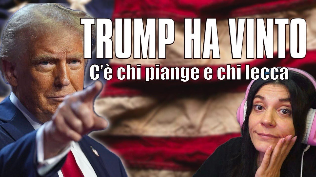 DONALD JOHN TRUMP HA VINTO LE ELEZIONI AMERICANE 2024 ED è IL 47°PRESIDENTE AMERICANO PER LA SECONDA VOLTA DOPO L'ELEZIONE DEL 2016 c'è chi piange e chi lecca! prima delle elezioni tutti dem e oggi tutti trumpiani RASSEGNA STAMPA