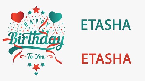 Happy Birthday to Edhitha - Hindi Birthday Wish From Birthday Bash