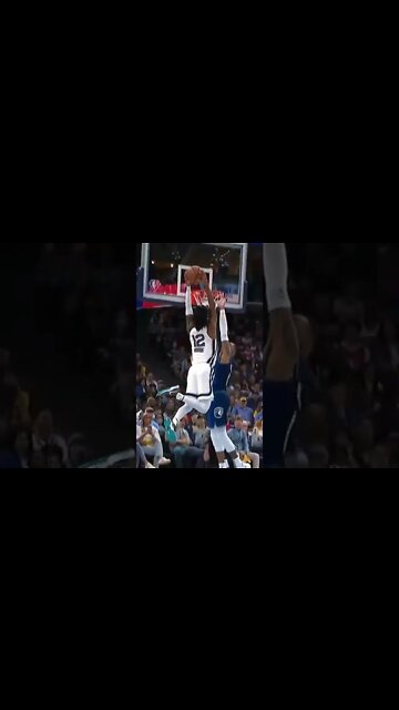 Ja Morant Throws Down Nasty Dunk Against The Timberwolves