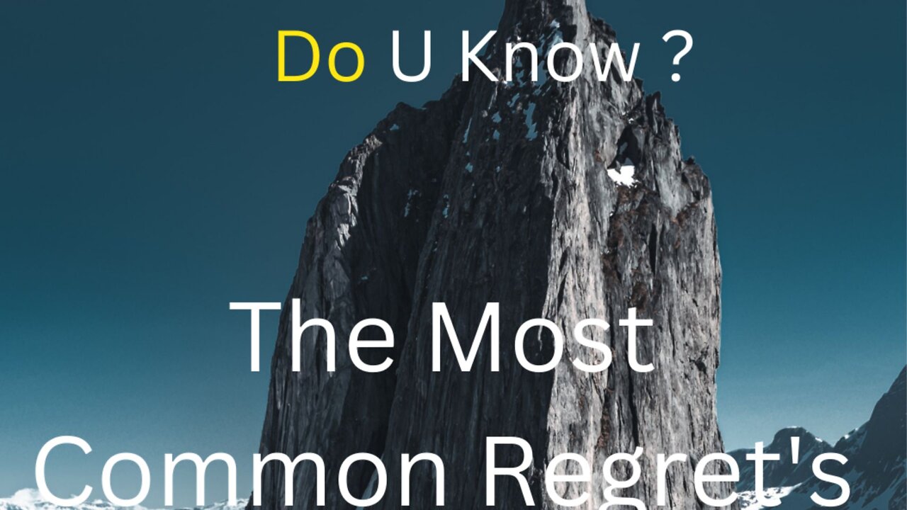 Last Moment Regret's #Heart Touching..
