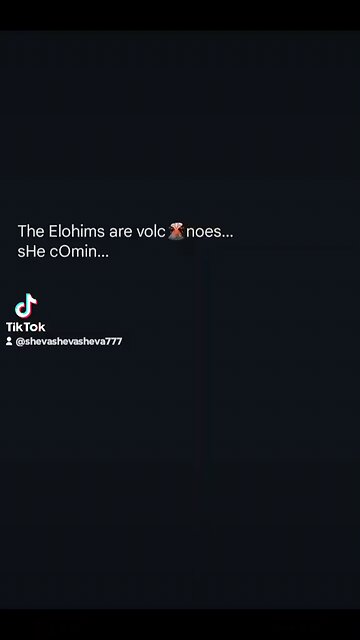 gOd is a volcAno and she is comin for the pope and his cukks