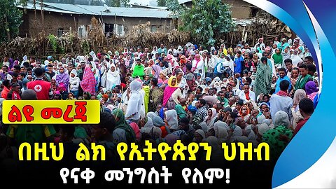 በዚህ ልክ የኢትዮጵያን ህዝብ የናቀ መንግስት የለም! | ethiopia | addis ababa | amhara | oromo