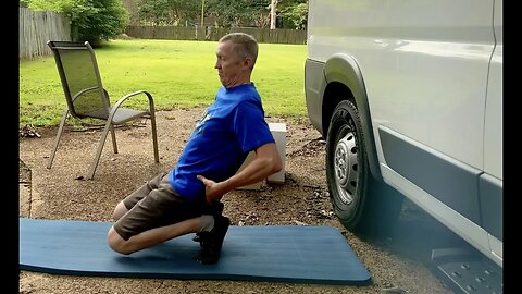 Strength and Flexibility Workout for Van Life Seniors.