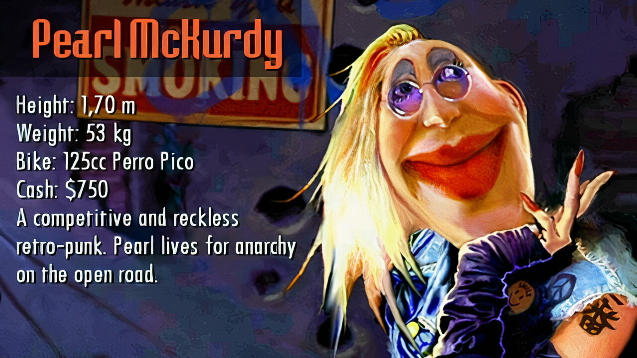 Road Rash - Pearl McKurdy - The City (Level 1)