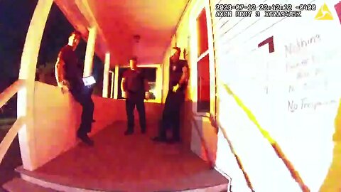 BODYCAM FOOTAGE FROM 7-12-2023 - EMS & APD - CHANCE CLOSES DOOR ON OFFICERS AFTER HEARING THE TRUTH.