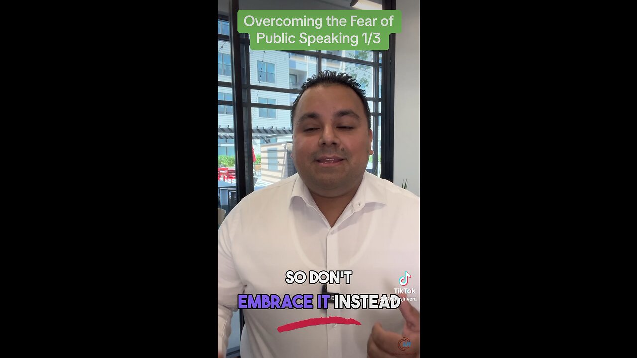 Overcoming the Fear of Public Speaking 1/3