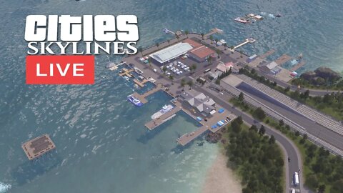 Live - Cities: Skylines - Vem Verão! Ep21