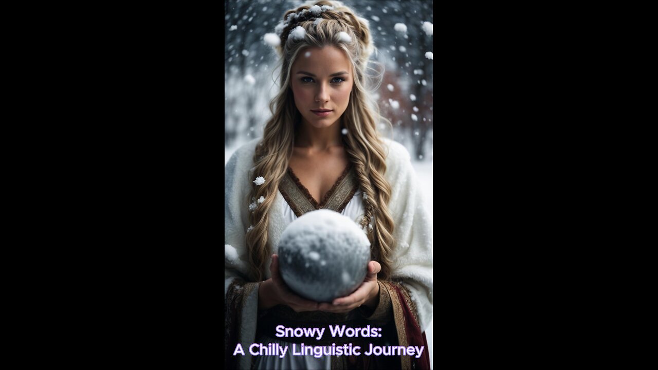 Snowy Words: A Chilly Linguistic Journey | Erudites' Espresso #28