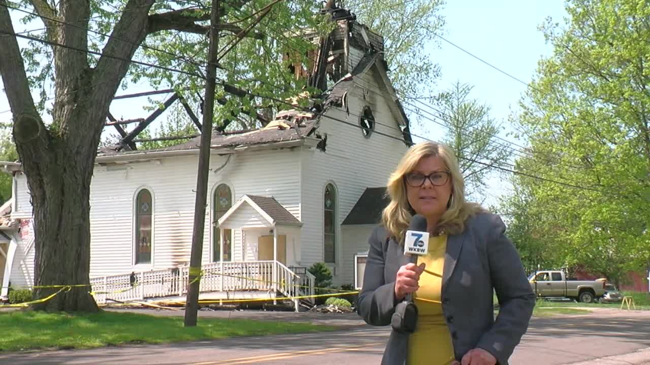 'We're going to rise from the ashes from this': Elma congregation vowing to rebuild following fire