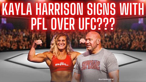 Kayla Harrison NOT SIGNING with the UFC instead in closing negotiations with the PFL!