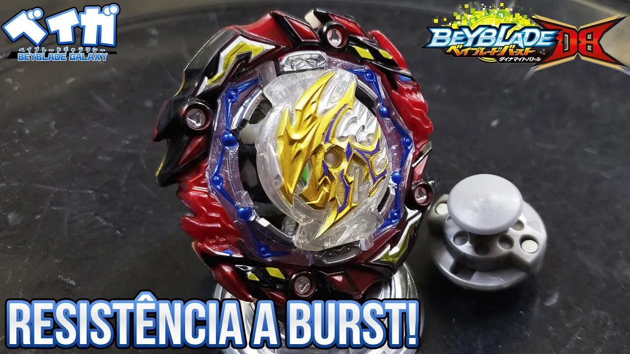 Teste de resistência a Burst para o πERSEUS - Beyblade Burst ベイブレードバースト