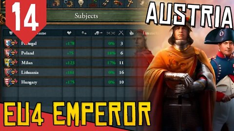 O GOLPE de MESTRE! - EU4 Austria #14 [Série Gameplay Português PT-BR]