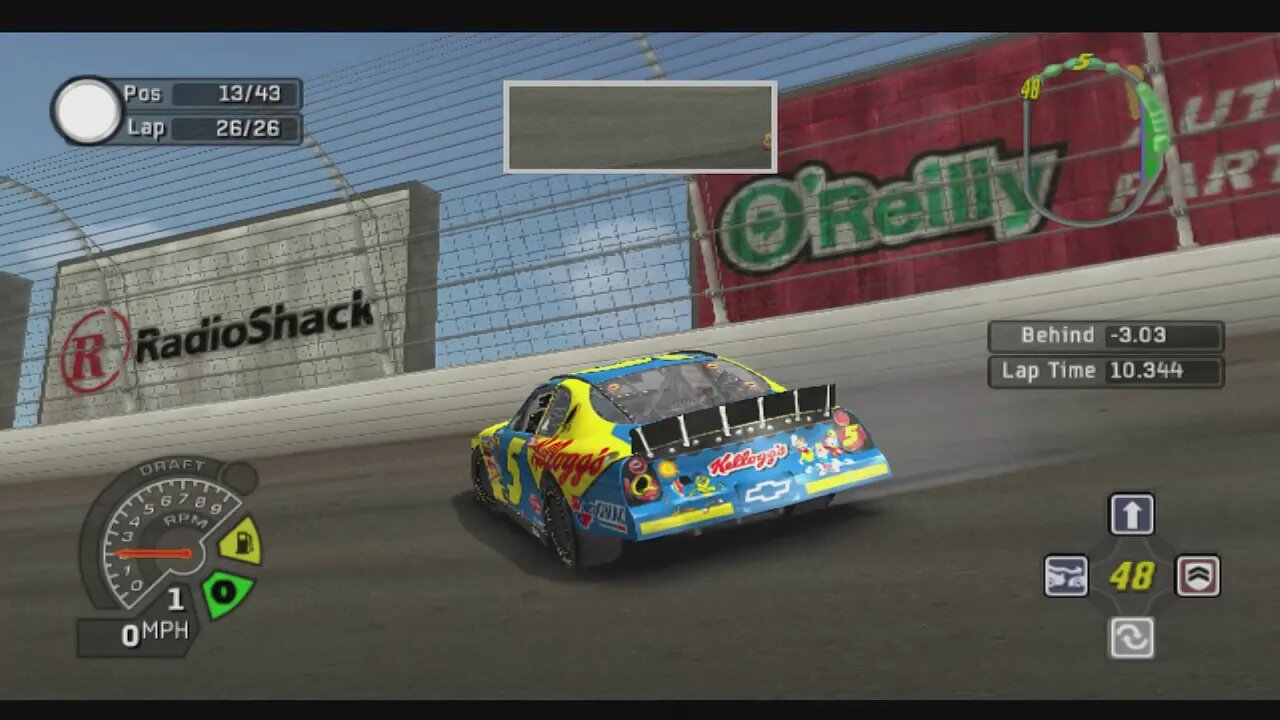 (Lean Back) NASCAR 06 Total Team Control R6/36:Samsung Radio Shack 500