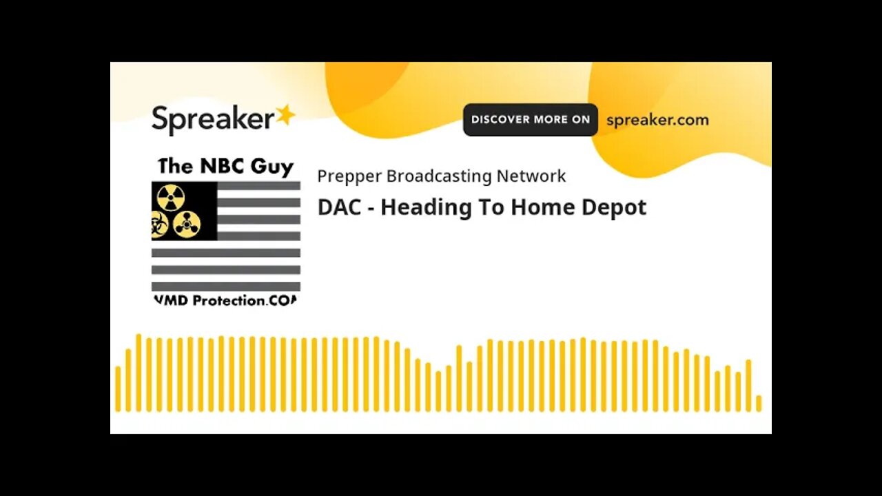 DAC - Heading To Home Depot