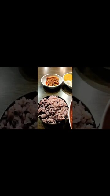 #shorts #happy #cooking Korean mixed Spicy beef and vegetable soup with rice