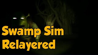 Swamp Sim Relayered-Full Walkthrough indie horror(I STEPPED IN THE WRONG SWAMP w/Tailsly