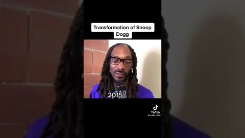 Snoop Dogg transformation 2000 to 2022 #shorts