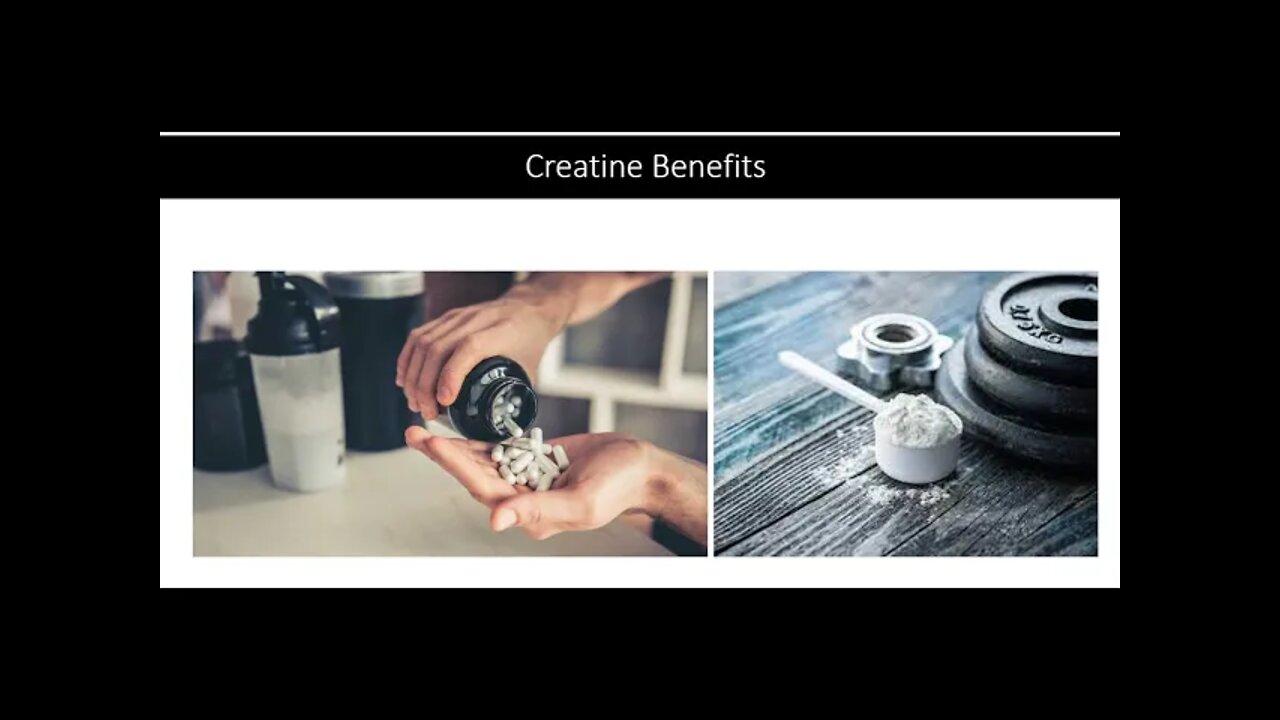 Creatine Monohydrate Benefits - Exercise, Energy & Brain Power