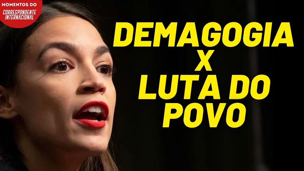 O identitarismo de Ocasio Cortez nos EUA | Momentos do Correspondente Internacional