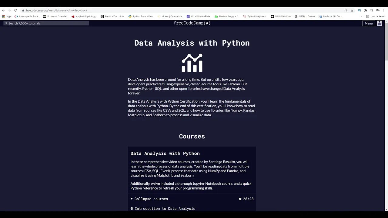 Data Analysis with Python - Free Code Camp