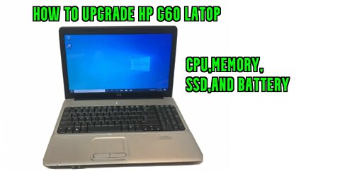 upgrade hp g60 cpu and more