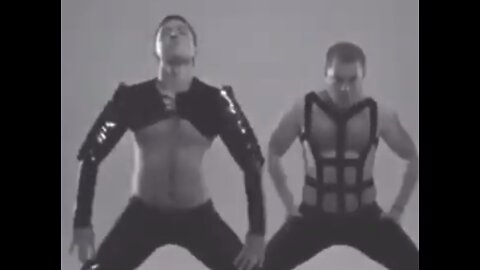 Selenskyj, Ukrainian president, performing bizarre gay dance