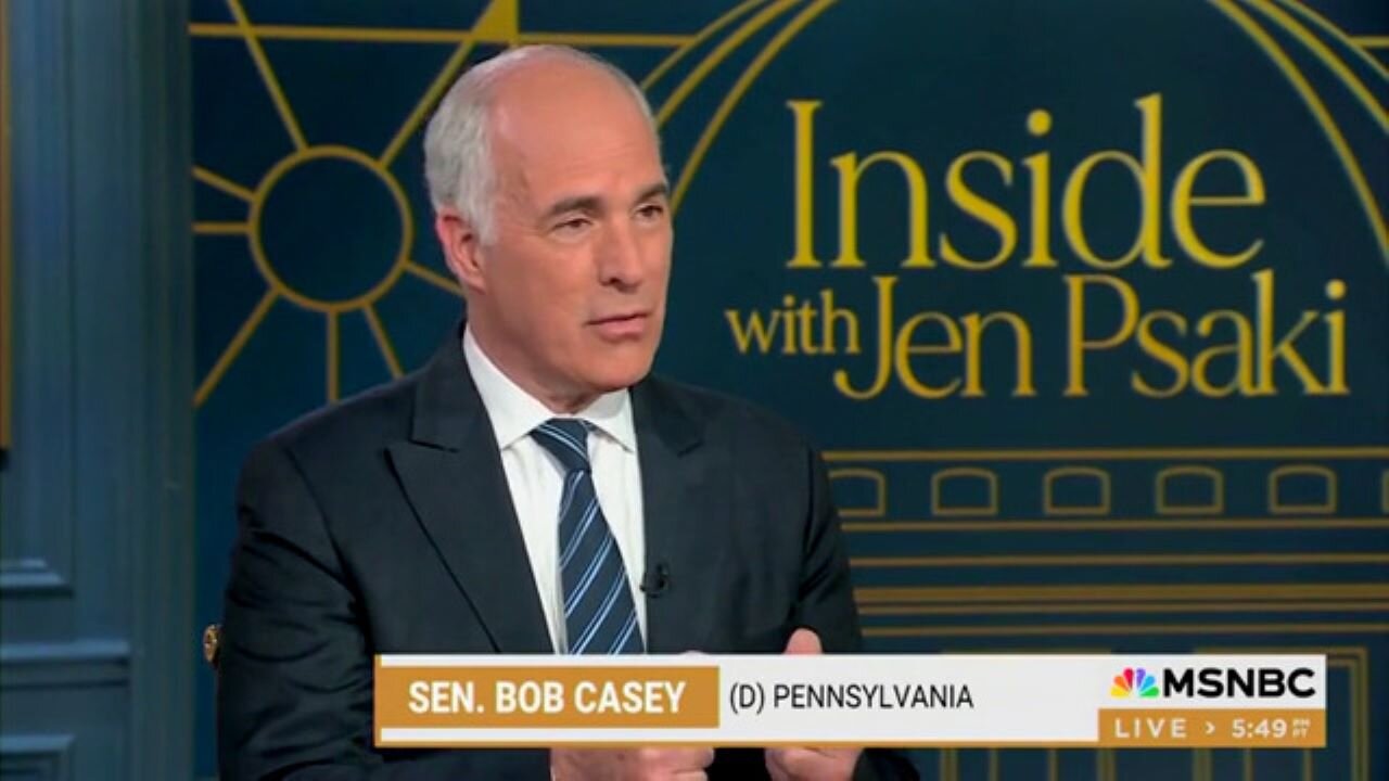 Sen. Bob Casey Blames Corporations For High Prices Even After Huge Tax Breaks: It's 'Greedflation'