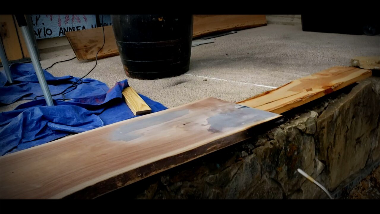 Satisfying wood burning with original music