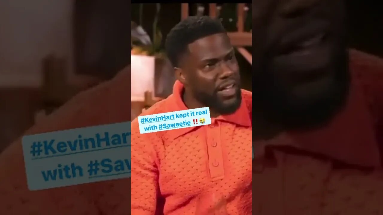 #kevinhart kept it real with #saweetie #shorts #viral