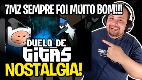 REACT Finn VS. Mordecai | Duelo de Titãs