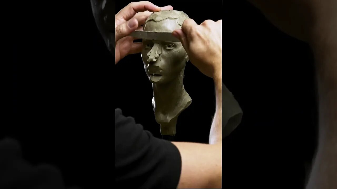 Reverse Portrait Sculpting.