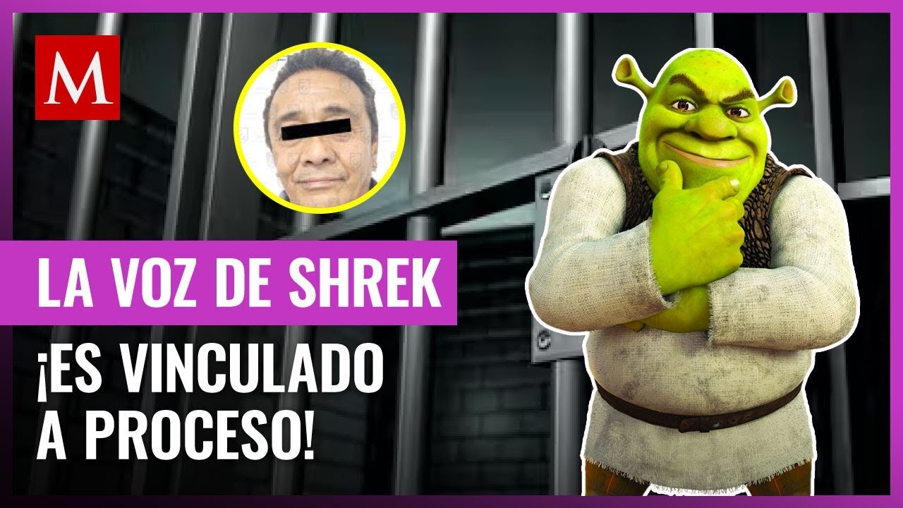 Alfonso 'N', voz de Shrek, es vinculado a proceso por abuso sexual agravado