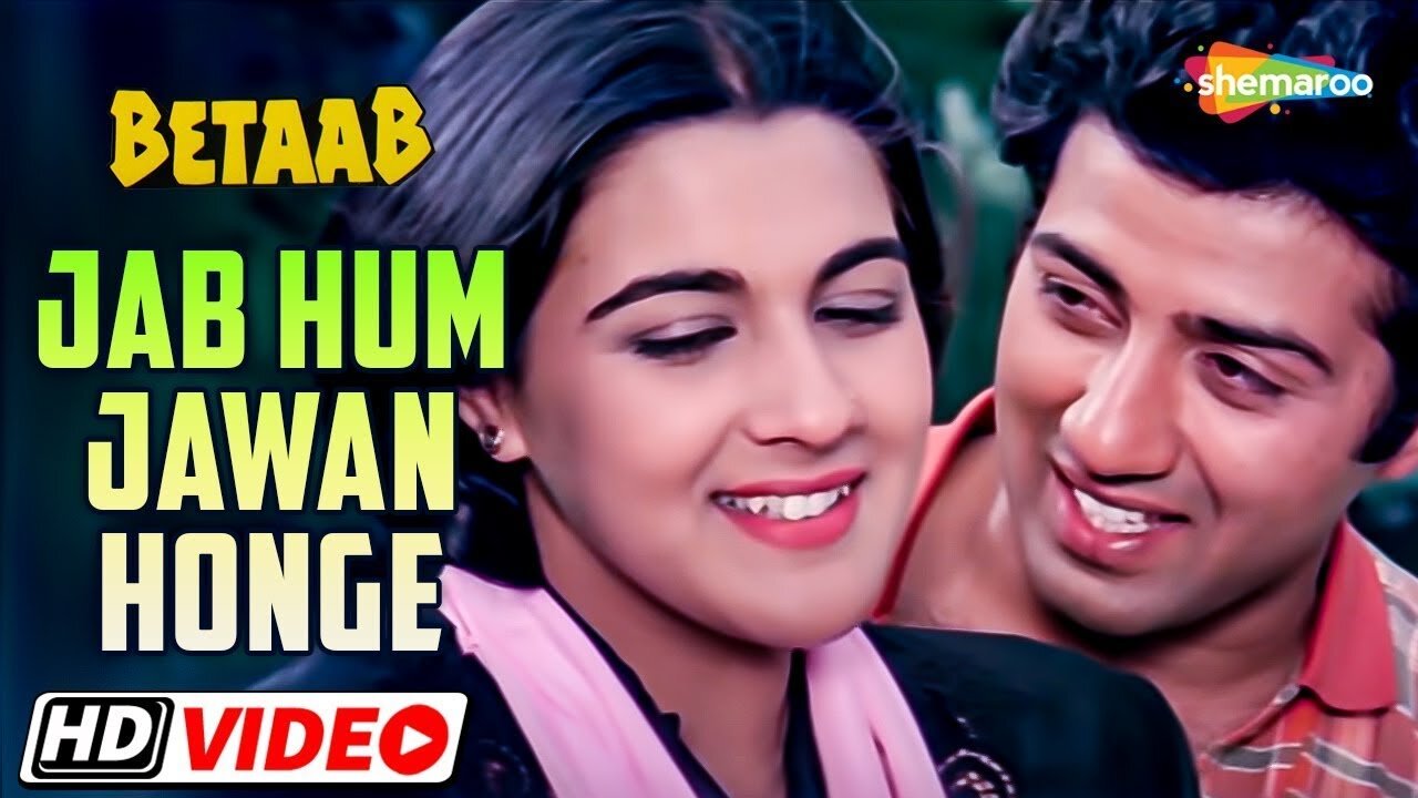 Jab Hum Jawan Honge | Sunny Deol l Amrita Singh | Betaab songs | #latamangeshkar