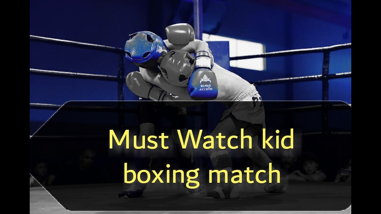 Kid boxing
