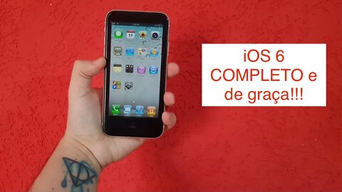 Como ter o iOS ANTIGO COMPLETO NO TEU IPHONE??? Quase chorei de nostalgia! FUNCIONA REAL! OldOS BETA