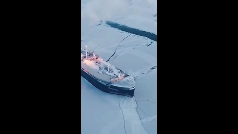 frozen ship