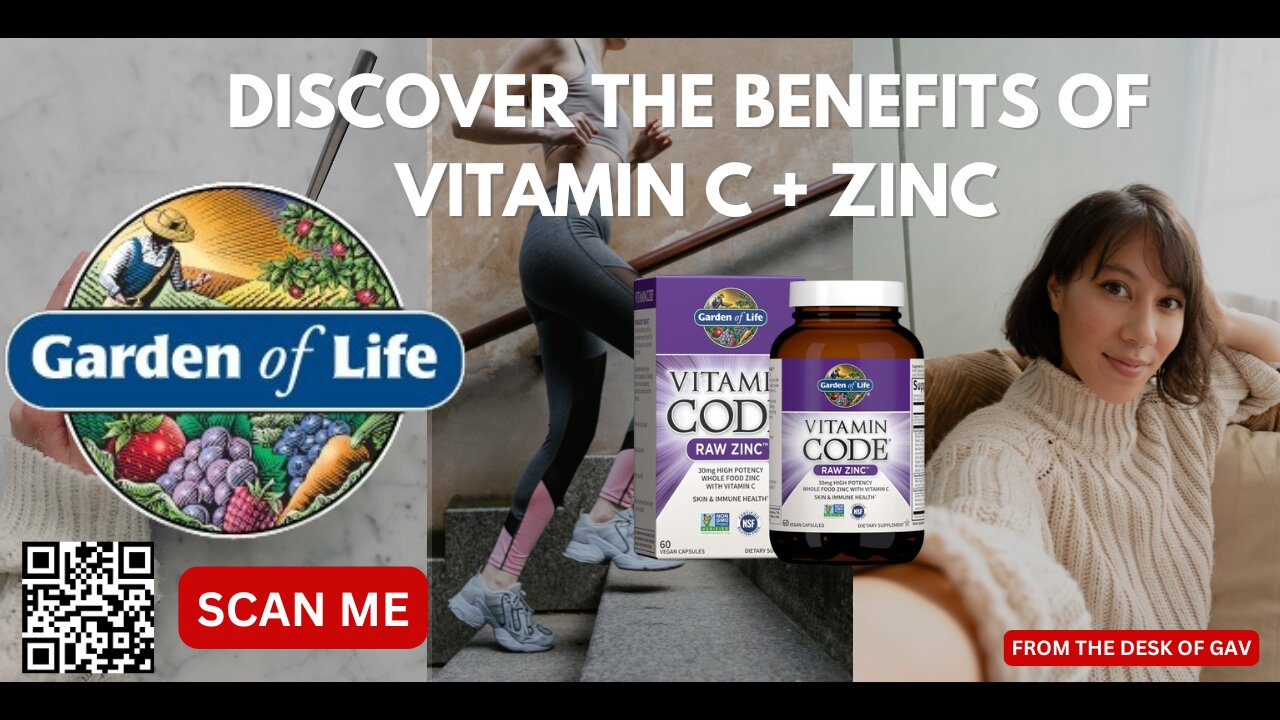 Discover the Benefits of Garden of Life Vitamin C and Zinc