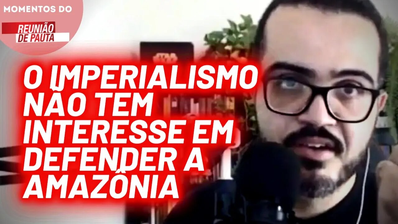 Zambarda do lado da intervenção imperialista na Amazônia | Momentos do Reunião de Pauta