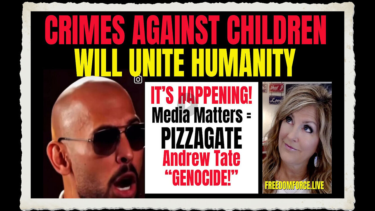 Crimes Against Children Will Unite Humanity Pizzagate! 70 Weeks 11-22-23