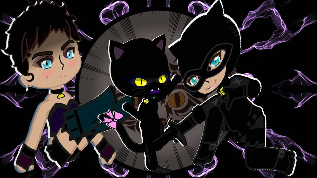 Catwoman Transformation | Miraculous Gotham [ Gacha Club