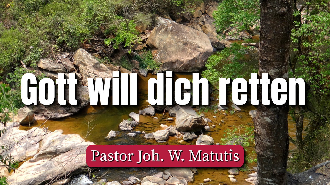 Gott will dich retten