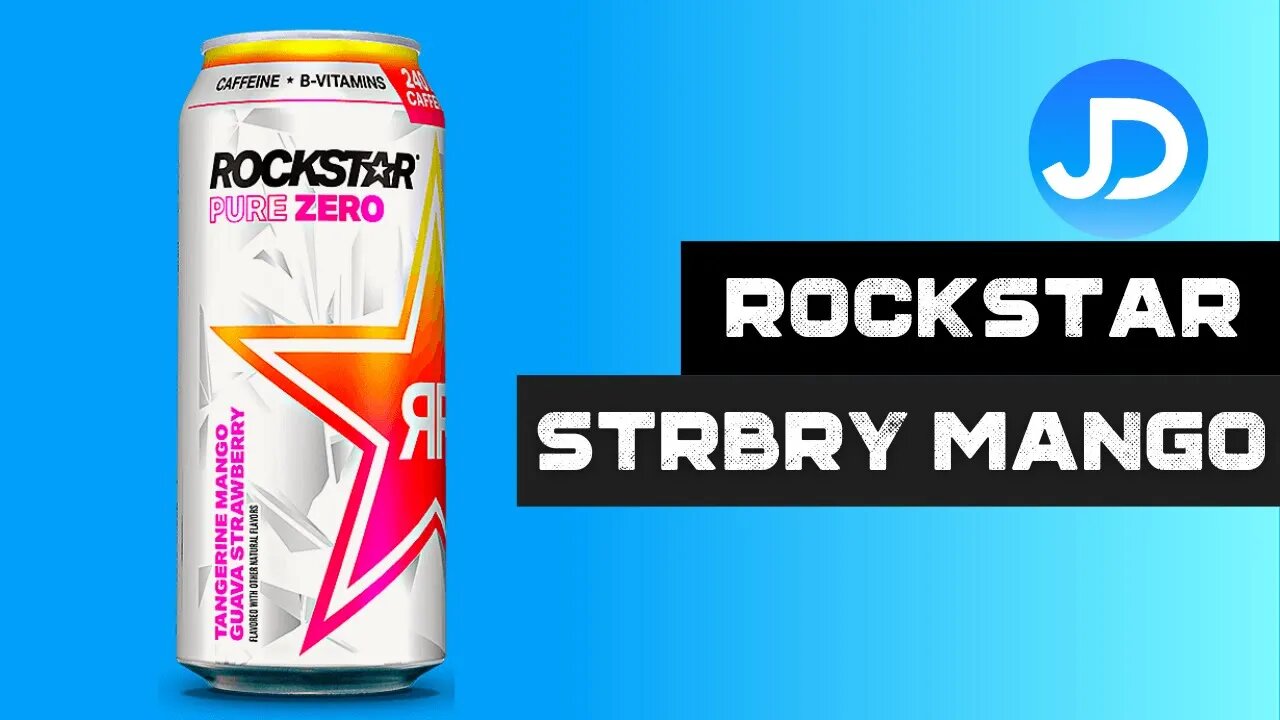 Rockstar Pure Zero Strawberry Mango review *NEW*