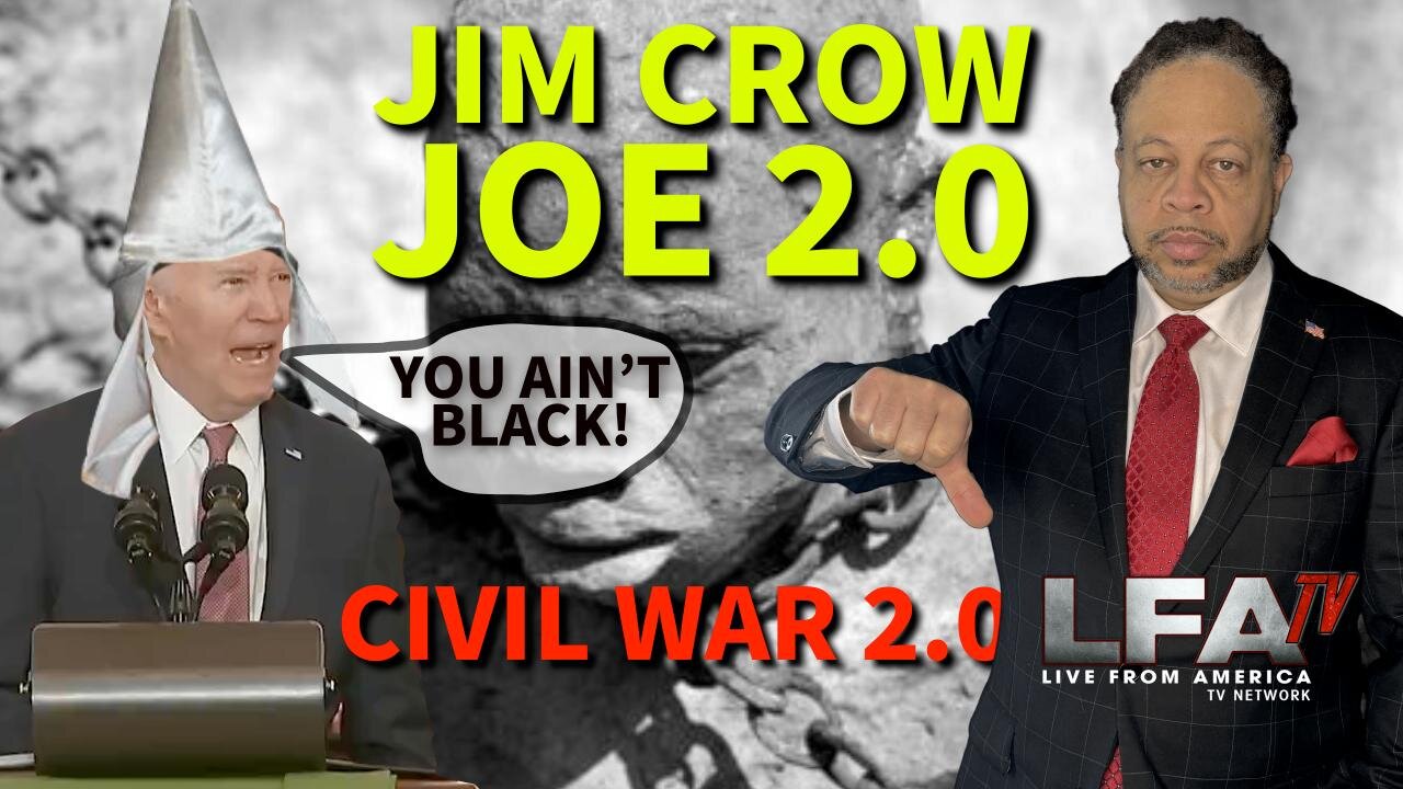 JOE SAYS CIVIL WAR WAS OVER SLAVERY | CULTURE WARS 1.8.24 6pm EST