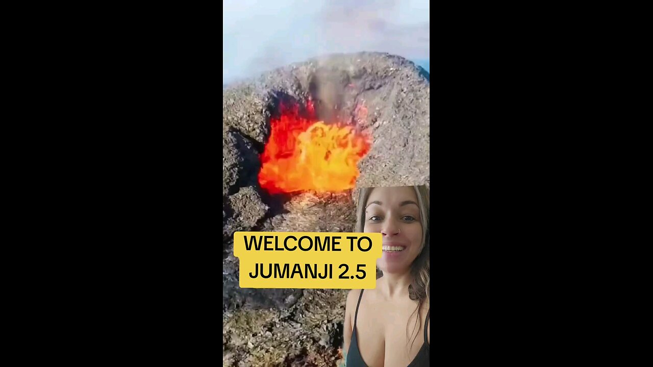 Welcome to Jumanji 2.5, Kilauea Volvano just erupted! #volcano #kilauea #hawaii #santa