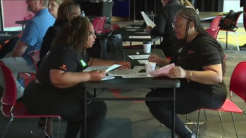 Businesses try to score at Super Bowl contract pitch day in Las Vegas
